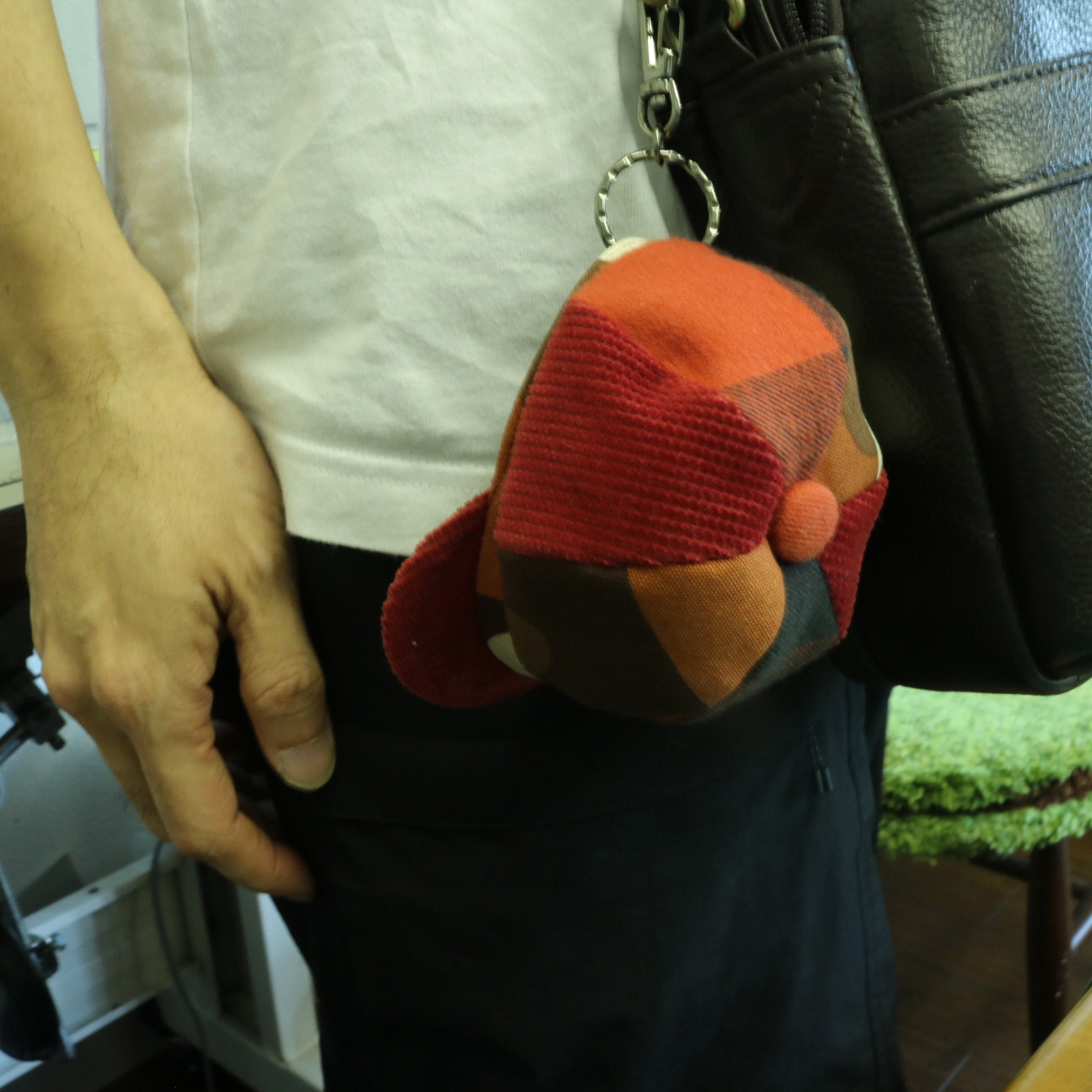 帽子キーホルダー｜小物 アクセサリー おしゃれ雑貨 プレゼントギフト 手作り バッグチャーム [1624]_イメージ3