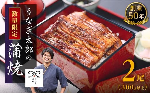 【蒲焼2尾（合計280g以上）】創業50年・職人による手焼き　大隅産うなぎ