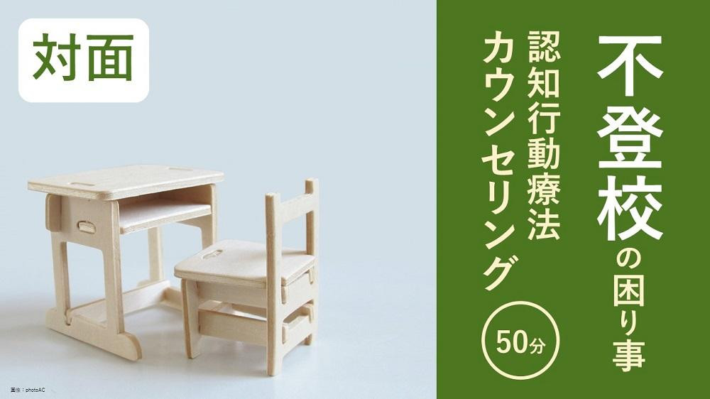 
不登校の対面カウンセリング/ 50分
