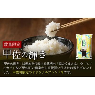 ふるさと納税 甲佐町 令和7年産【定期便3ヶ月】『甲佐の輝き』精米20kg【配送指定可】【ZI】 |  | 01