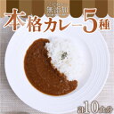 【ふるさと納税】 カレー スパイス レトルト 5種 200g 10食 スパイスカレー キーマカレー レトルトカレー 無添加 セット 詰め合わせ ご当地 ギフト 贈答用 熊本 阿蘇 南小国町 送料無料