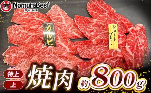 栃木県産牛 特上焼肉・上焼肉  800g  | 200g×4パック 国産牛 F1 F1牛 牛肉 焼肉 赤身 切り落とし ふるさと 納税 イチオシ おすすめ 栃木県 下野市 しもつけ市
