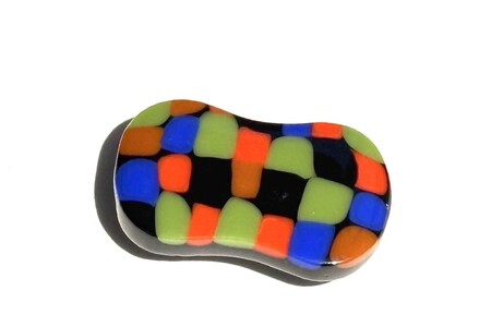 帯留め「モザイク・O」