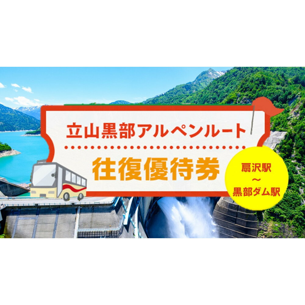 【ふるさと納税】関電トンネル電気バス 往復優待券 小人1枚 （扇沢駅⇔黒部ダム駅） | 券 アルペンルート 旅行 絶景 観光 チケット 室堂 黒部ダム 関電バス 絶景 レジャー 山岳 黒部ダム おすすめ 人気 送料無料 長野県 大町市