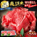 【ふるさと納税】【12回定期便】A5ランク 飛騨牛切り落とし500g（250g×2）総計6kg【有限会社マルゴー】[MBE031]