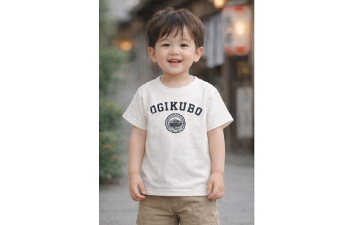 荻窪カレッジキッズTシャツ 1枚 （ ホワイト ） 子供 シャツ 服 プリントシャツ イラストシャツ ファッション オシャレ メンズ レディース 男性 女性 アパレル 半袖 衣類 カジュアル