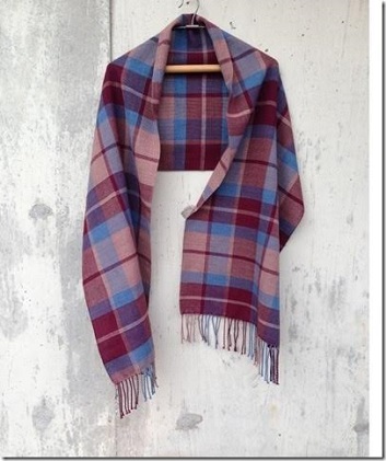 ito to iro 手染め・手織り仕上 メリノウール100% ストール【3】 ファッション小物