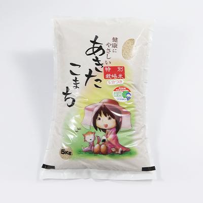 ふるさと納税 大潟村 令和6年産　特別栽培米あきたこまち　五分づき米5kg |  | 01