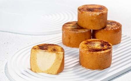 【バウム博1位受賞】 ブリュレカスタードインバウム 5個セット ／ バウム バウムクーヘン スイーツ 焼き菓子 洋菓子 お菓子 デザート 詰め合わせ 冷凍