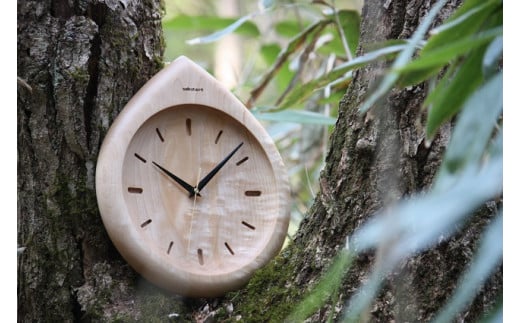 nokutare壁掛け時計:sizuku(大)