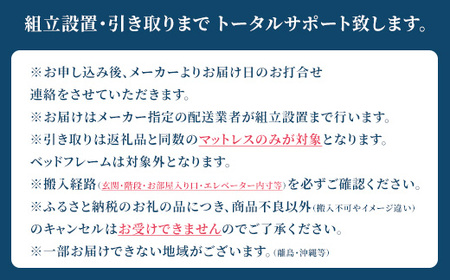 エアウィーヴ ベッドマットレスM2.0 ダブル マットレス