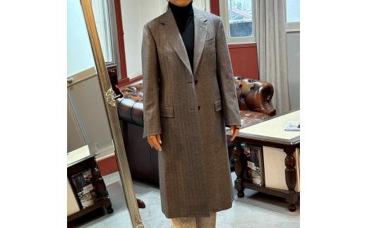 [1300-1] 【レディース】Kunishima1850尾州　希少カシミヤ高級チェスターコートお仕立券