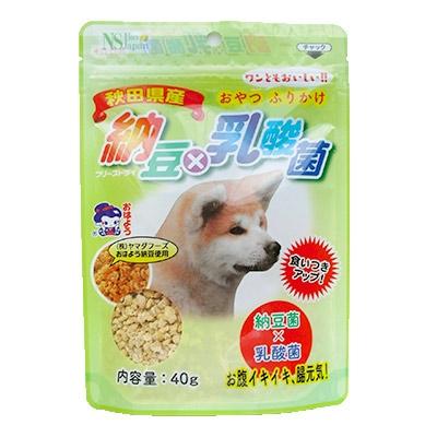 ふるさと納税 横手市 間食用ドッグフード　納豆×乳酸菌(犬用)　4袋 |  | 01