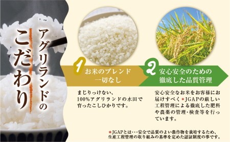 【令和8年産】こしひかり飛騨っ晴れ 玄米 10kg 生産者直送 お米 コシヒカリ 飛騨産 飛騨高山 アグリランド  JF004-26