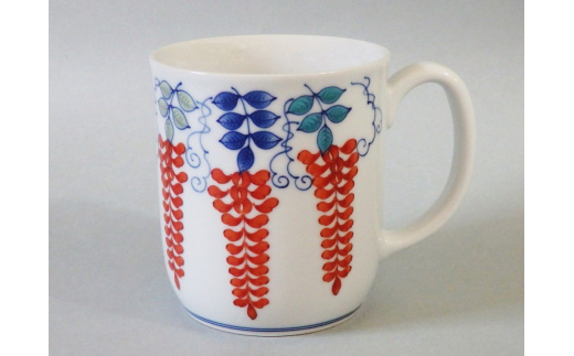 【伊万里焼】色鍋島マグカップ（どちらか1つお届けします）【市川冬山窯】 H656_イメージ5