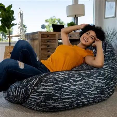 Luxe Lounger ライトグレー_雑貨・日用品  家具・インテリア _【配送不可地域：離島】【1172662】