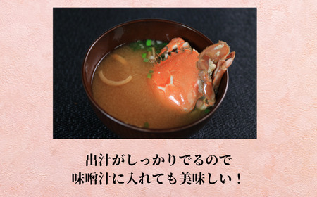 銚子港水揚げ ボイル 丸カニ 4パック 合計8枚以上 ｶﾆ 蟹 10,000円 