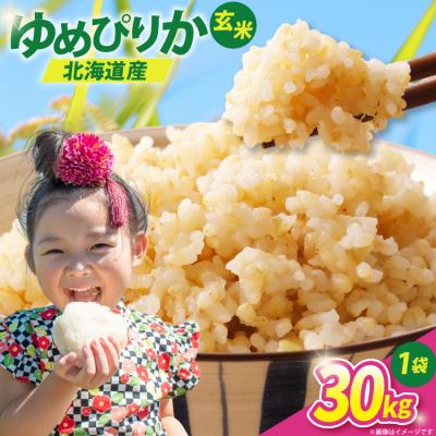 ふるさと納税 砂川市 米 令和7年 ゆめぴりか 玄米 30kg [JA新すながわ 北海道 砂川市 12261009]