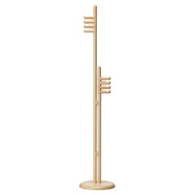 ふるさと納税 旭川市 旭川家具　cosine　ツインコートスタンド　メープル_00345