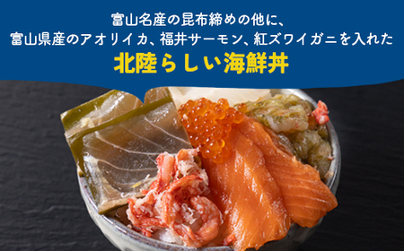 【射水市】【射水のおいしい食品】【海鮮】海鮮小丼の素　2個　※離島への配送不可