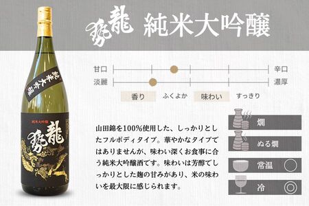 酒処竹原の地酒 特上セット 1.8L×3本 竹鶴酒造 藤井酒造 中尾醸造【日本酒 お酒 一升 一升瓶 純米大吟醸 純米吟醸 生? 生もと 龍勢 竹鶴 幻 冷酒 燗酒 熱燗 飲み比べ】