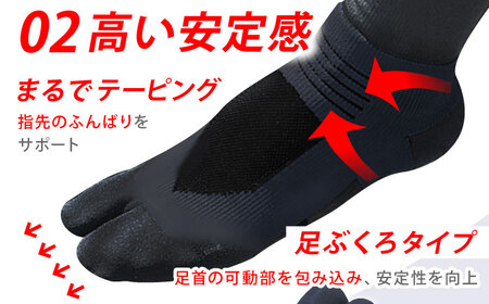 【25-27cm】Runtage 着圧ゴルフソックス アスリートラウンドPRO Ver.2＜レッド＞【イイダ靴下株式会社】[HBB040] 靴下 ランニング 佐賀県