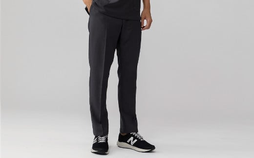 レピウスの白衣 【メンズボトムス】スクラブパンツ リンクル (カラー：チャコール、サイズ：L)