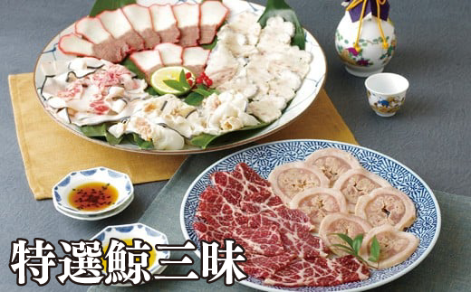 中島鯨商店 特選鯨三昧