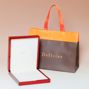 Deliciae　K18YG　テニスネックレス　2連V字　43cm　ダイヤモンド【392石7.0ctup】鑑別書付　K06018-H
