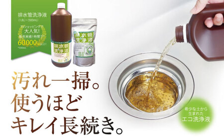 排水管洗浄液 500ml × 20袋 セット 雑貨 日用品 掃除用品 掃除 排水管 手入れ 普段使い 大掃除 セット 強力 洗浄 パイプクリーナー 排水管 詰まり 除去 悪臭 対策 ぬめり 清潔 家庭