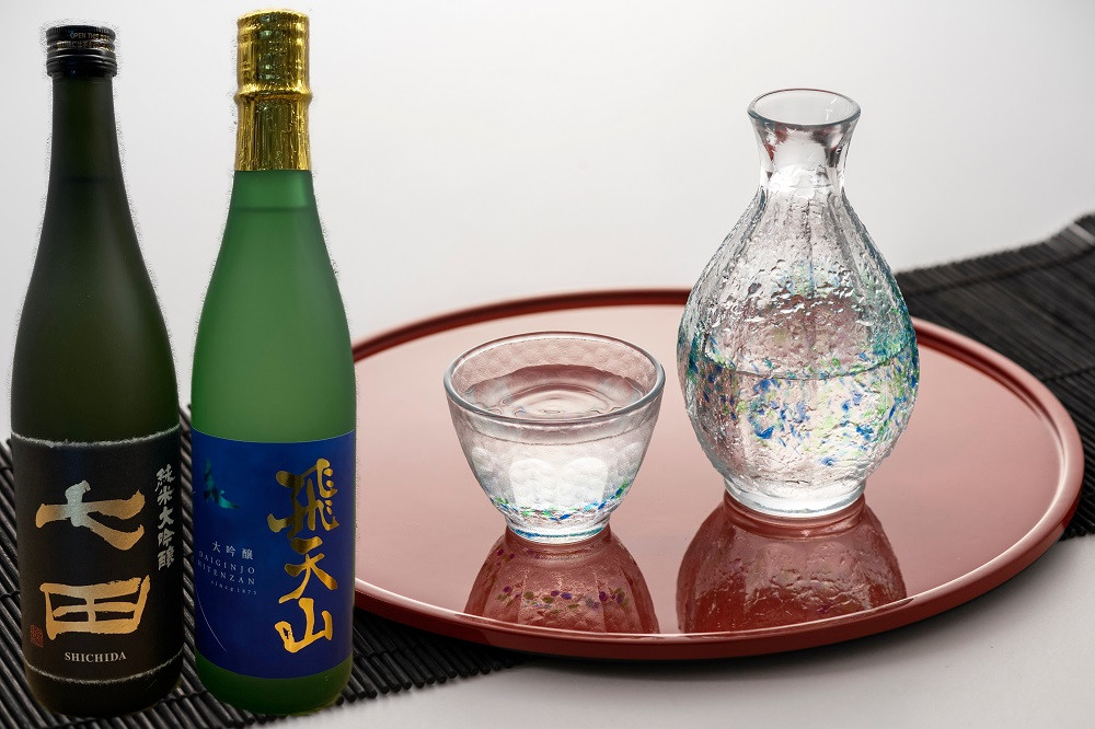 
            【セット】天山酒造『大吟醸』720ml×2本(七田純米大吟醸、大吟醸飛天山)
          