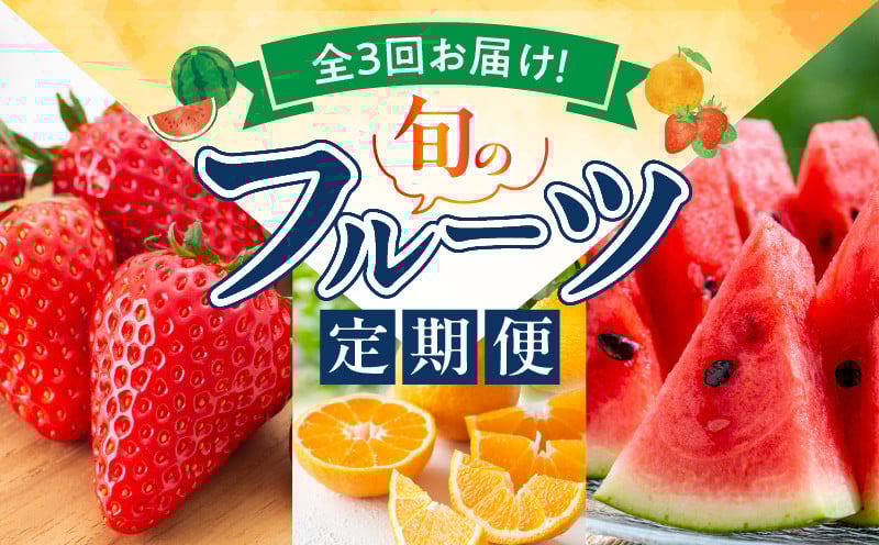 
            G60-T82_【定期便　全3回】魚鶴商店　旬のフルーツ定期便
          