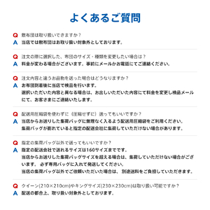 【最大1年間保管付！】羽毛布団丸洗い宅配クリーニング(2点)