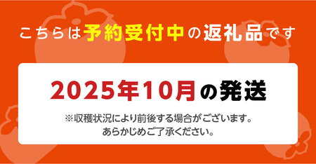 【訳あり品】【10月より順次発送】池尻農園 太秋柿 5 ～ 9玉 約 1.8kg ご家庭用_Fk015
