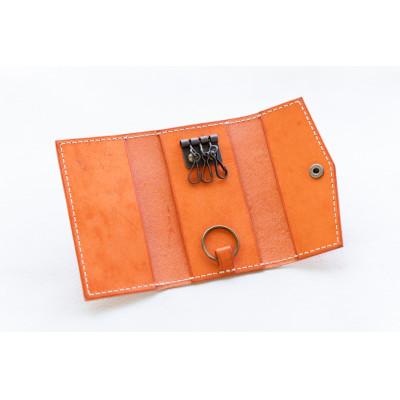 ふるさと納税 富山市 Tocco Lino(トッコ・リーノ)　キーケース　オレンジ |  | 02