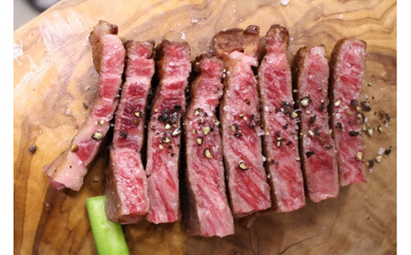 肉 常陸牛A5 リブロース 1ポンド ステーキ＜木箱入り＞肉のイイジマ（DU-38）