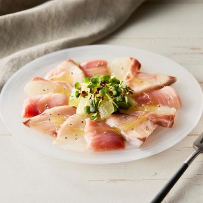 ふるさと納税 京丹後市 お任せ刺身3種盛り合わせ(3種類×10切れ小分け×3パック) |  | 01