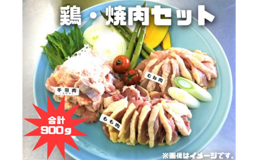 
地鶏 信濃地鶏 焼肉セット【3種】 合計900g もも肉・むね肉・手羽肉 ※沖縄および離島への配送不可 長野県飯綱町 [1299]
