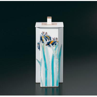 ふるさと納税 能美市 香炉　花菖蒲　山岸大成