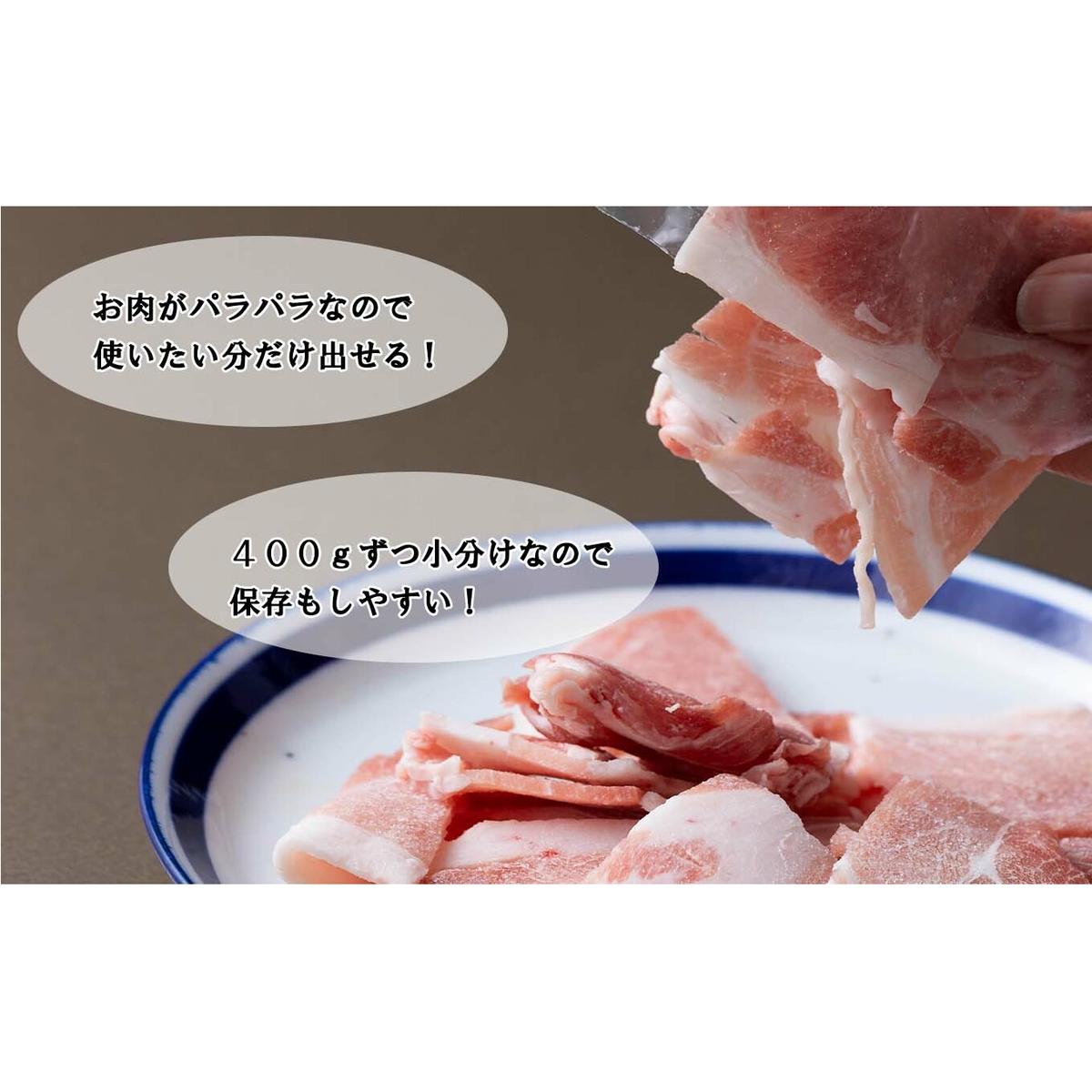 ＜定期便12回＞ 北海道産 健酵豚 小間切れ ＆ ひき肉 計 1.2kg (全14.4kg)_イメージ4