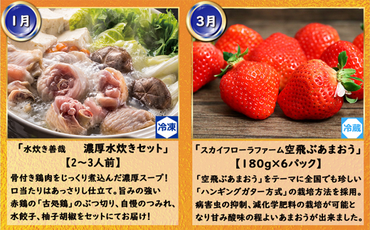 【6回届く！（奇数月）】福岡グルメ定期便★福岡の人気商品を奇数月に6回お届け！[G7035]