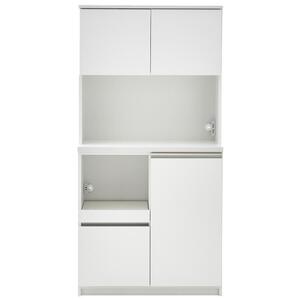 キッチンボード  【セイル 90】 ハイホワイト