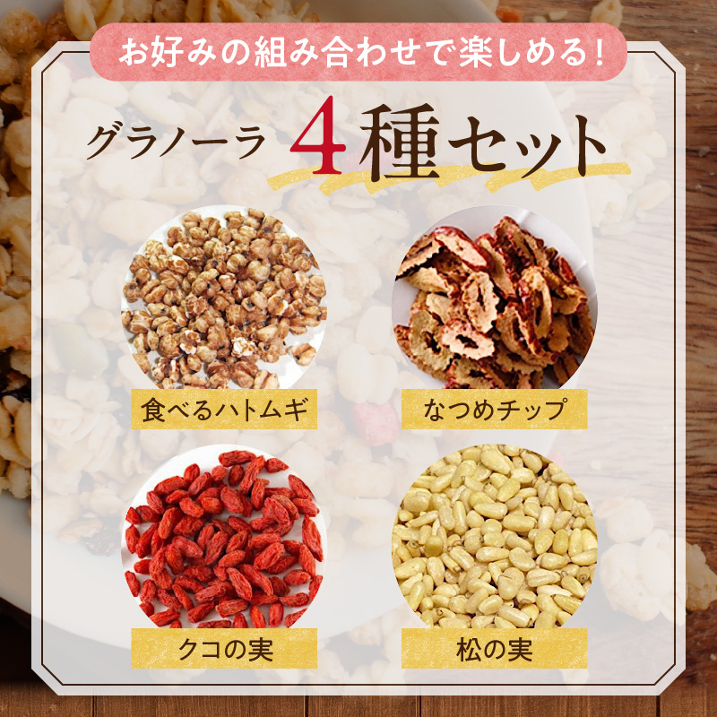草漢堂のグラノーラセット