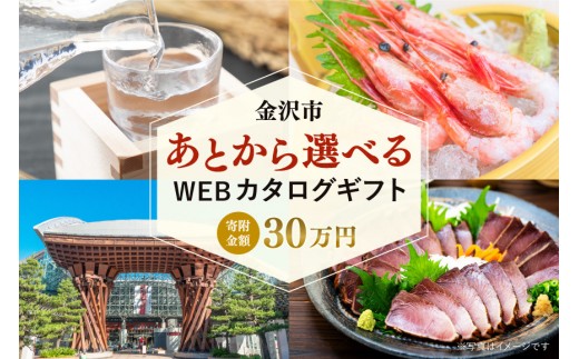
            金沢市 あとから選べるWEBカタログギフト（寄附30万円コース）90000ポイント | 寄附した後にゆっくり返礼品が選べて便利！対象返礼品続々追加中 金沢 カタログポイント 有効期限6か月 人気 おすすめ 旅行 ホテル レストラン お肉 お酒 スイーツ ファッション 美容 インテリア 家具 アクセサリー  スポーツ アウトドア 工芸品 ふるさと納税 送料無料
          