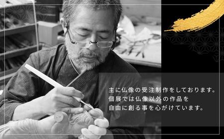 【仏師による彫刻作品】龍と龍の戦い「竜王戦」| 天然木 木彫り インテリア 狭土彫刻所 PA003