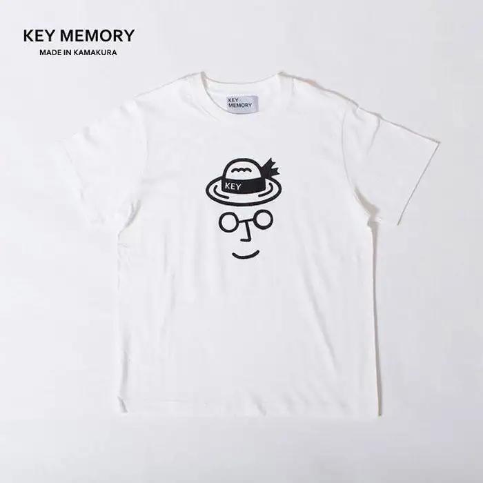 【0サイズ】【KEY MEMORY】Straw hat T-shirts WHITE