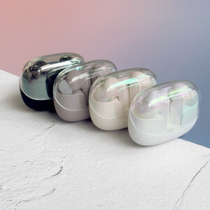 【ホワイト】アクティブノイズキャンセリング搭載 完全ワイヤレスイヤホン Bluetooth 5.3 ANC 搭載 PG-BTE19TW