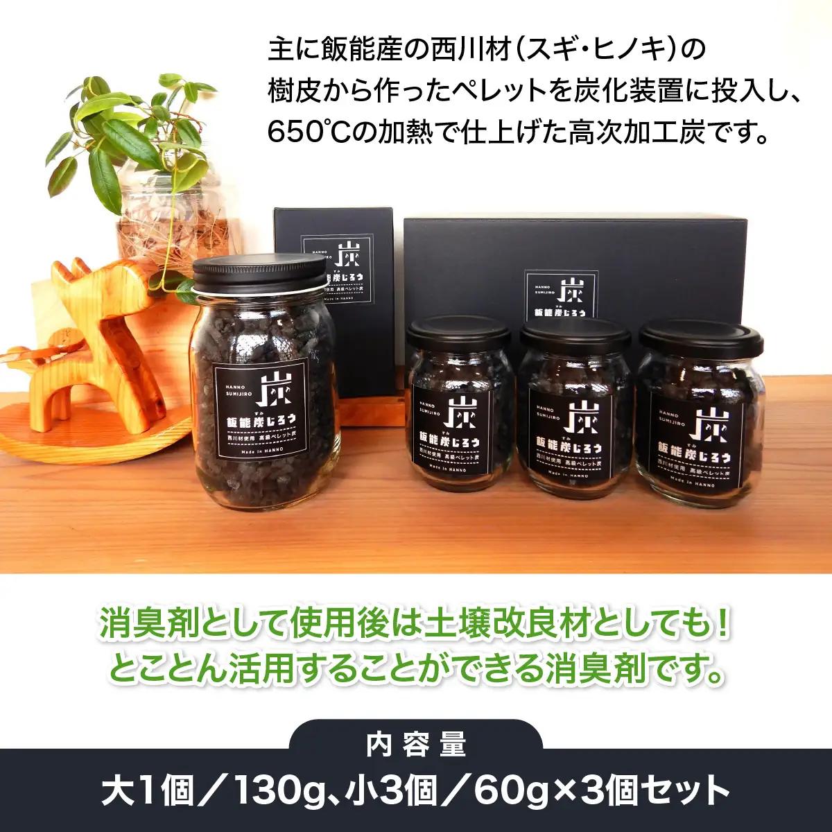 飯能炭じろう 雑貨 日用品 消臭剤 HNNAK002