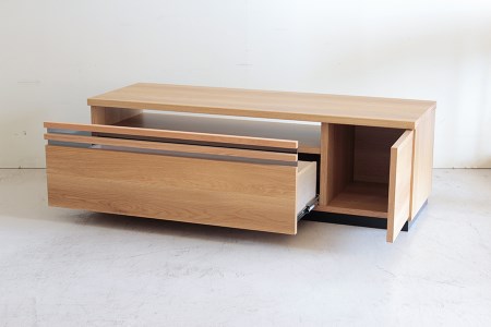 TM ギャラン 120ローボード NA 【テレビボード テレビ台  テレビ ローボード 家具 国産 リビング用収納家具 TV】(H060468)