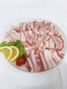 ＜桜印ポーク豚バラしゃぶ 約2.4kg＞ 国産 豚肉 ぶたにく お肉 ばら肉 ブタ しゃぶしゃぶ 使いやすい 小分け パック 真空冷凍 お弁当 ジューシー 肉質 柔らかい 上品 豊かな味わい ブランド 数量限定 【MI461-tr-x1】【TRINITY】